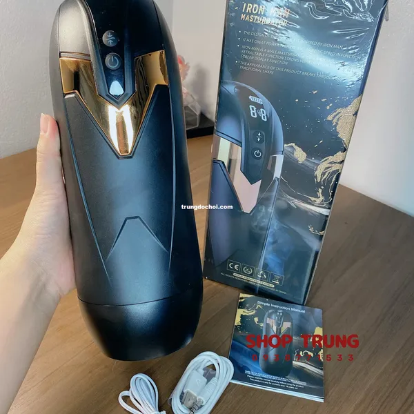 Khám Phá Cực Khoái Với Máy Thủ Dâm Iron Man