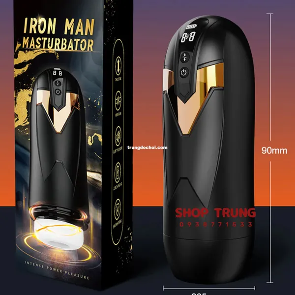 Khám Phá Cực Khoái Với Máy Thủ Dâm Iron Man