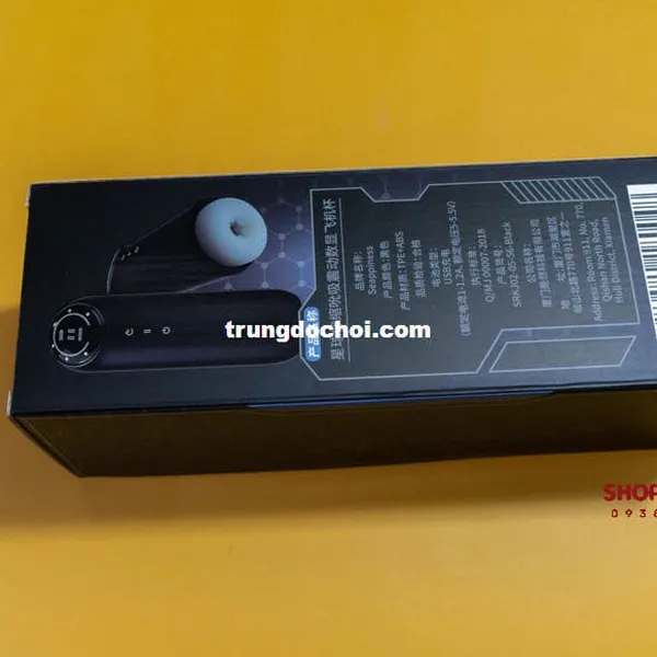 Máy tự sướng rung hút và thụt tự động Seappiness