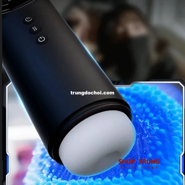 Máy tự sướng rung hút và thụt tự động Seappiness