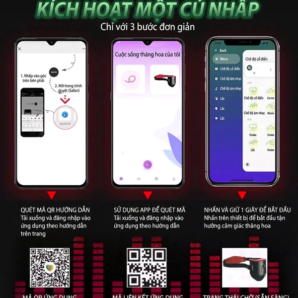 Máy Thủ Dâm Đeo Hông Rảnh Tay PT22 Gần Nhau Dù Đang Ở Xa