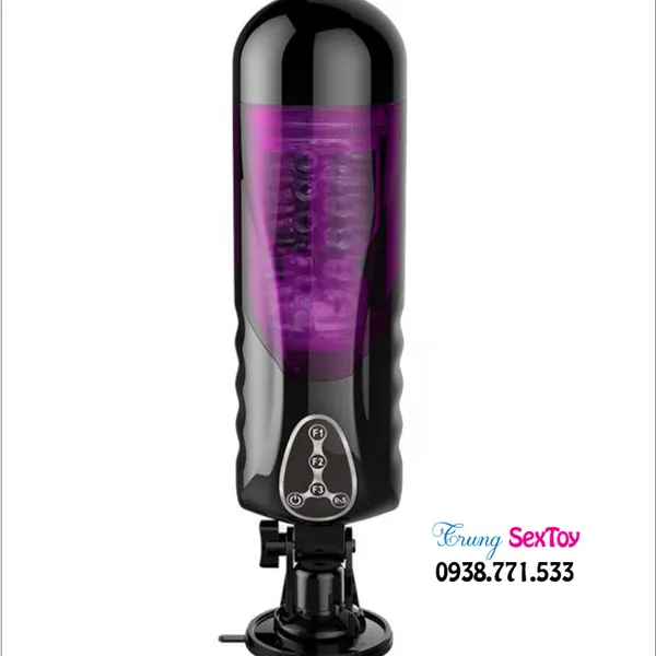 Máy thủ dâm EASYLOVE  tự động 10000 chế độ rung thụt cho chàng cô đơn