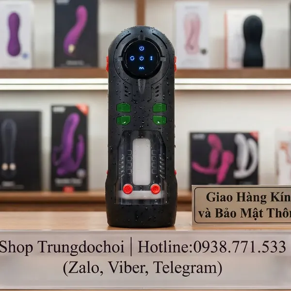 Máy Thủ Dâm Tự Động Fanle Mech Piston 320 Nhịp/Phút, Sưởi Ấm 42°C