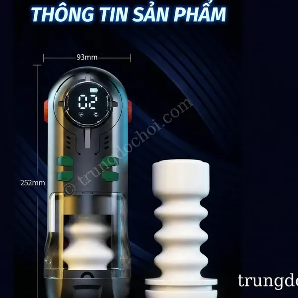 Máy Thủ Dâm Tự Động Fanle Mech Piston 320 Nhịp/Phút, Sưởi Ấm 42°C