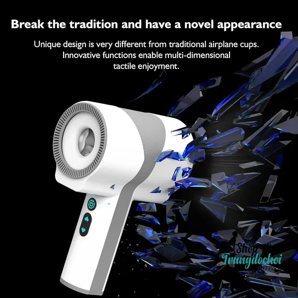 Máy Thủ Dâm Nam Hgod Tự Động Thụt Thò, Xoay Đa Chiều, 2 Lõi Thay Thế