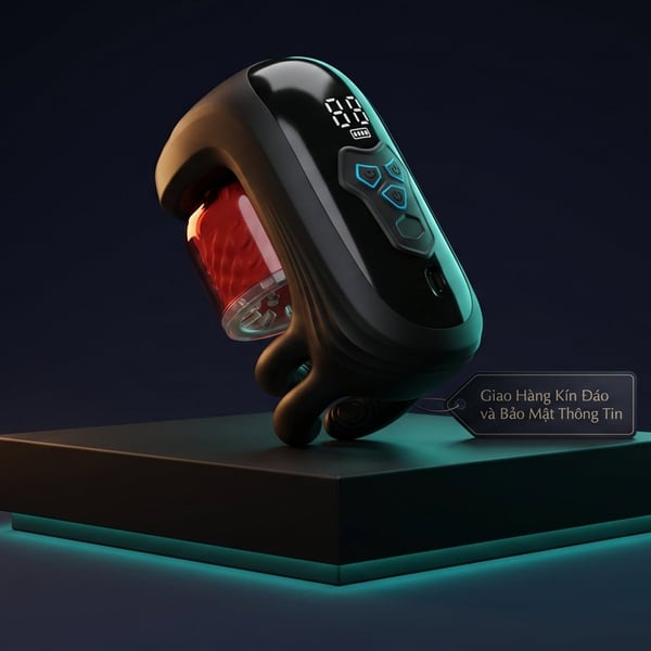 Máy Massage Nam INTOYOU Torky Rảnh Tay Động Cơ Kép Nén & Xoay