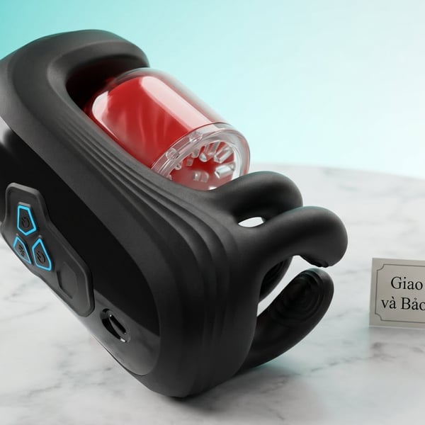 Máy Massage Nam INTOYOU Torky Rảnh Tay Động Cơ Kép Nén & Xoay