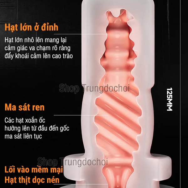 Máy Thủ Dâm JIUUY Warsoul Mech Cup Có Bạn Đồng Hành Biết Phản Hồi
