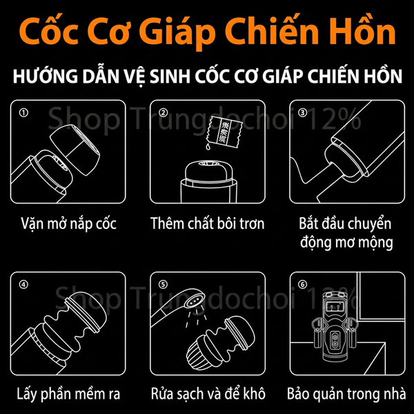 Máy Thủ Dâm JIUUY Warsoul Mech Cup Có Bạn Đồng Hành Biết Phản Hồi