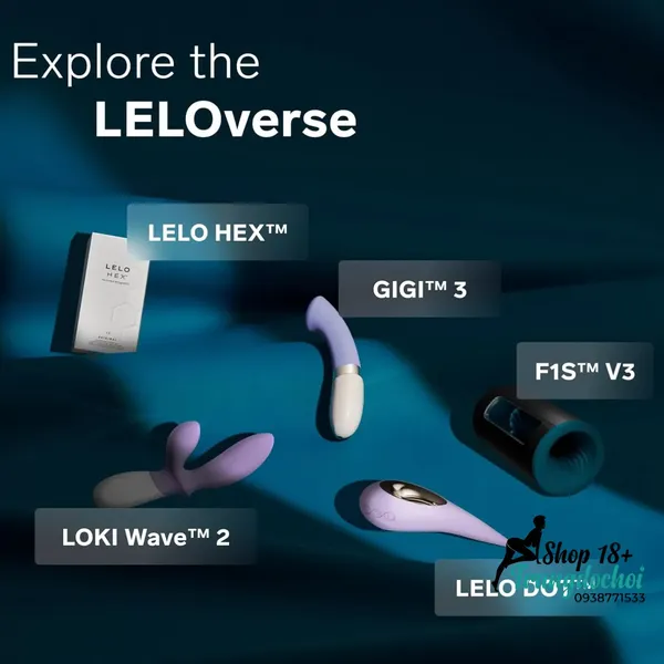 Máy Thủ Dâm Nam LELO F1S V2 Công Nghệ Sóng Âm SenSonic,  Điều Khiển App Cao Cấp