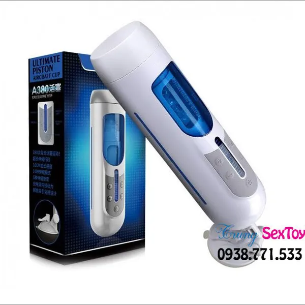 Máy thủ dâm Leten A380 bú mút tự động có âm thanh cực phê