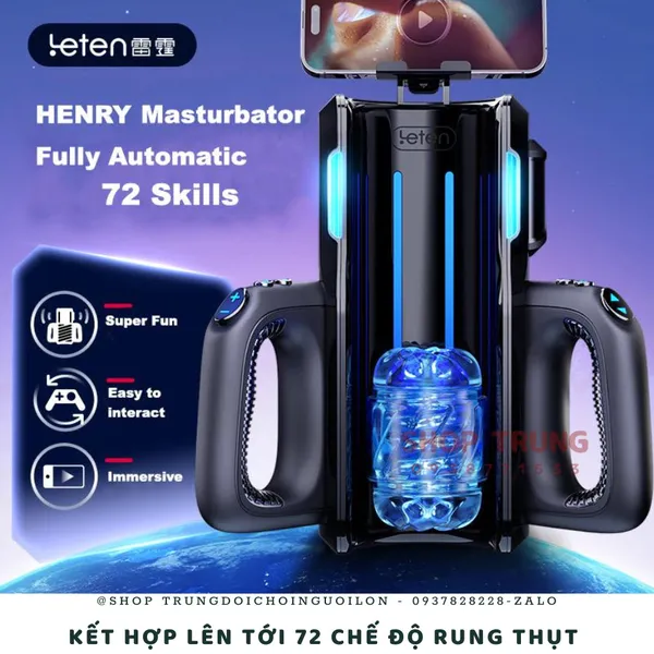 Máy thủ dâm cao cấp Leten King Pro siêu mạnh 