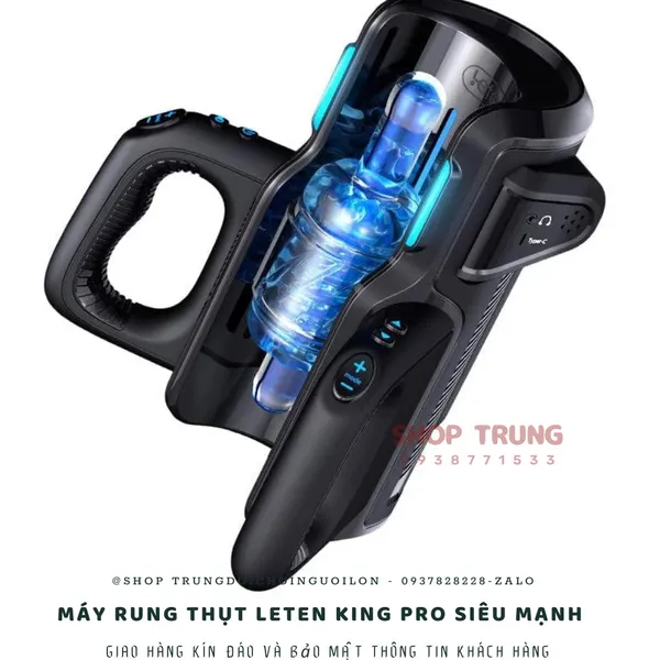 Máy thủ dâm cao cấp Leten King Pro siêu mạnh 