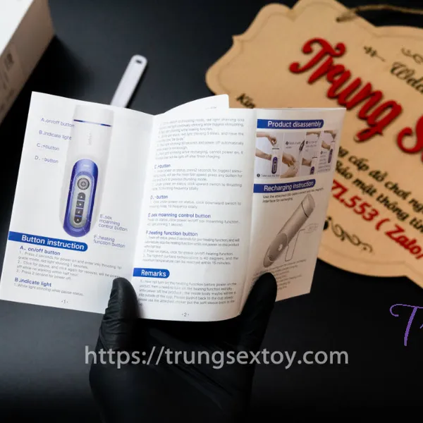 Máy thủ dâm rung thụt cực mạnh Leten Turbo dành cho nam 