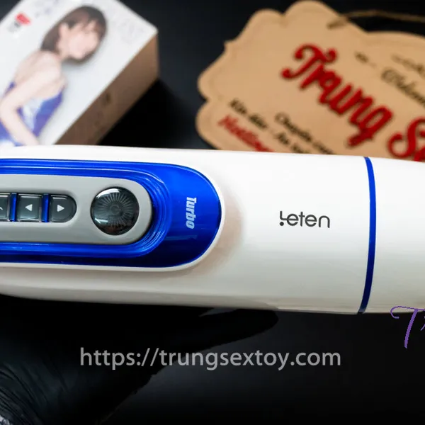 Máy thủ dâm rung thụt cực mạnh Leten Turbo dành cho nam 