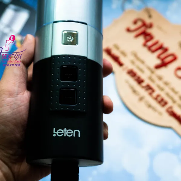 Máy thủ dâm rung thụt  Leten X9 chân thật đến từng phút giây