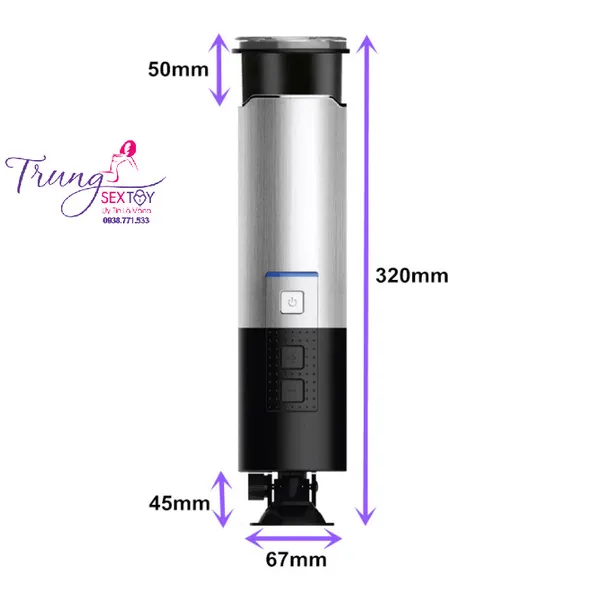 Máy thủ dâm rung thụt  Leten X9 chân thật đến từng phút giây