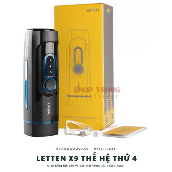 Leten X9 Piston rung mạnh mẽ giúp các anh dễ lên đỉnh
