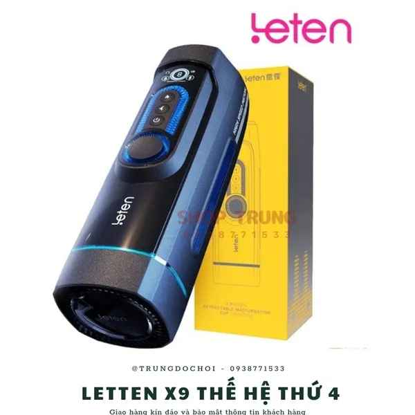 Leten X9 Piston rung mạnh mẽ giúp các anh dễ lên đỉnh