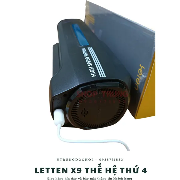Leten X9 Piston rung mạnh mẽ giúp các anh dễ lên đỉnh