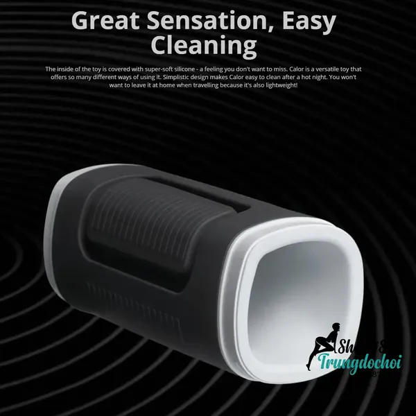 Máy Thủ Dâm Nam Lovense Calor Làm Ấm, Cảm Biến Độ Sâu, Điều Khiển App