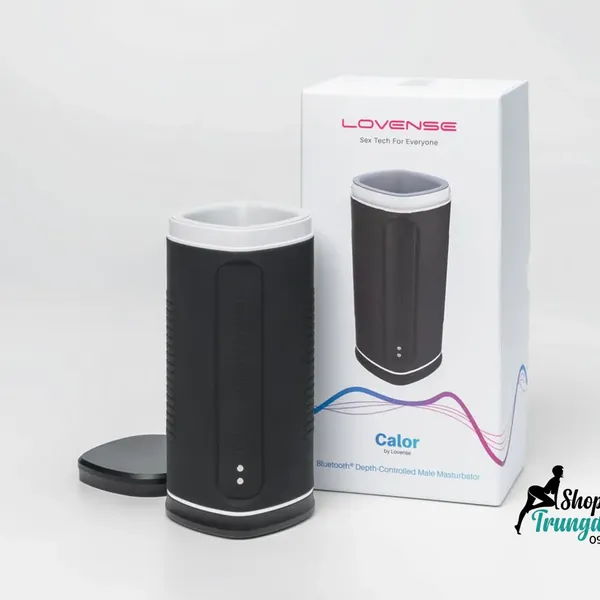 Máy Thủ Dâm Nam Lovense Calor Làm Ấm, Cảm Biến Độ Sâu, Điều Khiển App