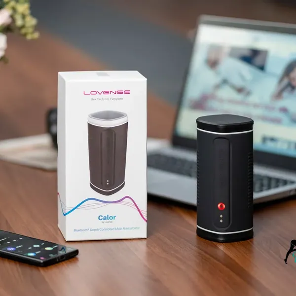 Máy Thủ Dâm Nam Lovense Calor Làm Ấm, Cảm Biến Độ Sâu, Điều Khiển App