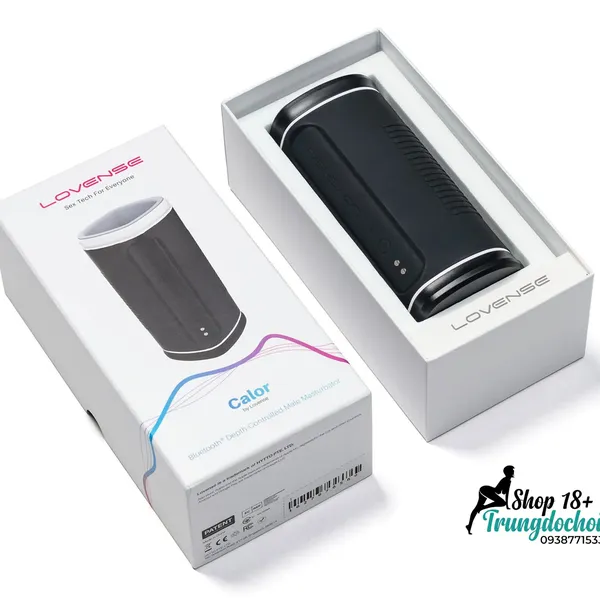 Máy Thủ Dâm Nam Lovense Calor Làm Ấm, Cảm Biến Độ Sâu, Điều Khiển App