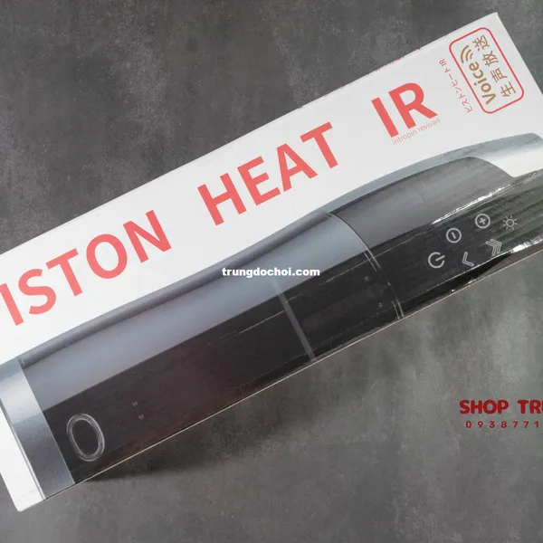 Máy thủ dâm Piston Heat IR khiến các chàng đạt đến sự khoái cảm khi dùng 