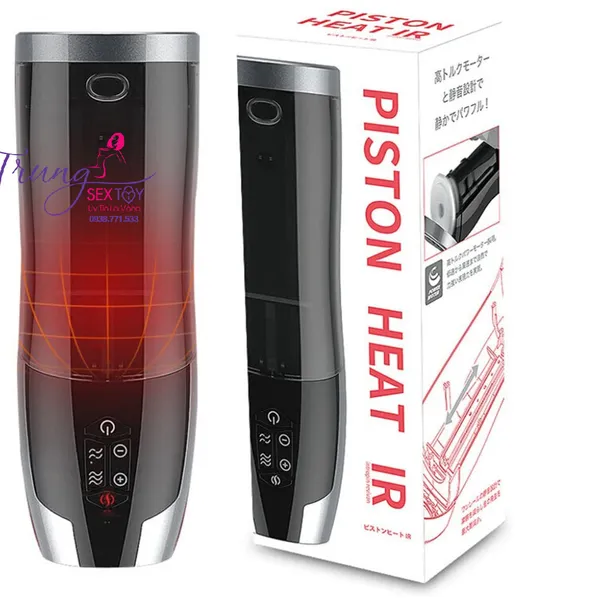 Máy thủ dâm Piston Heat IR khiến các chàng đạt đến sự khoái cảm khi dùng 