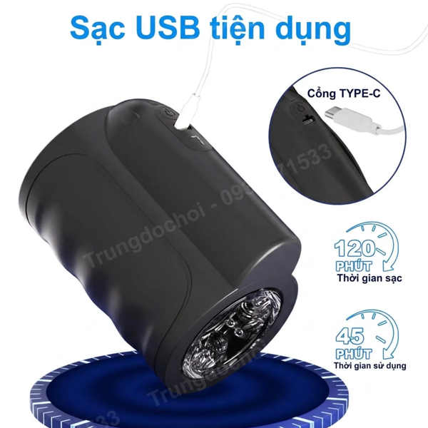 Máy Thủ Dâm Tự Động Pocket Strong Stroker Gọn Trong Lòng Bàn Tay, Đủ Mạnh Khi Cần