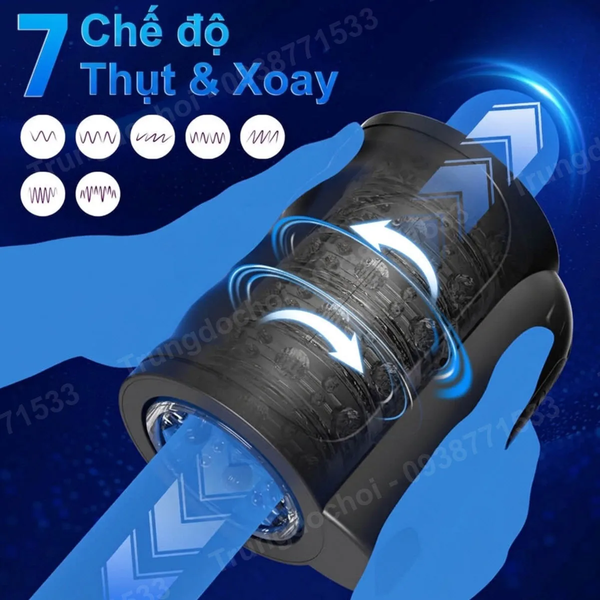 Máy Thủ Dâm Tự Động Pocket Strong Stroker Gọn Trong Lòng Bàn Tay, Đủ Mạnh Khi Cần