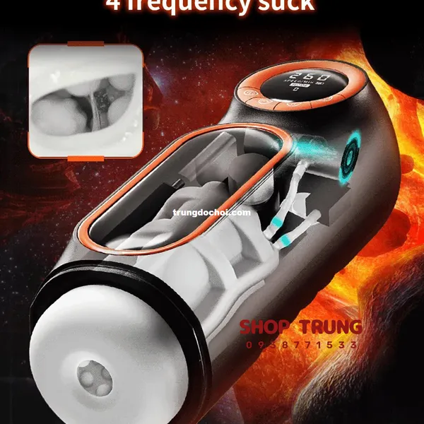 Máy tự động rung thụt và mút bú - Trải nghiệm tình dục mới mẻ và chân thật hơn bao giờ hết!