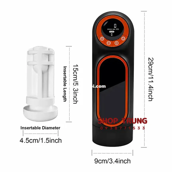 Máy tự động rung thụt và mút bú - Trải nghiệm tình dục mới mẻ và chân thật hơn bao giờ hết!