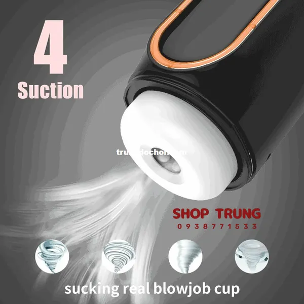 Máy tự động rung thụt và mút bú - Trải nghiệm tình dục mới mẻ và chân thật hơn bao giờ hết!