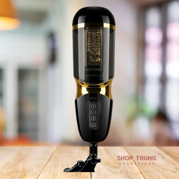 Máy Thủ Dâm Rung Thụt Cho Nam 10 Chế Độ Xoay & Thụt