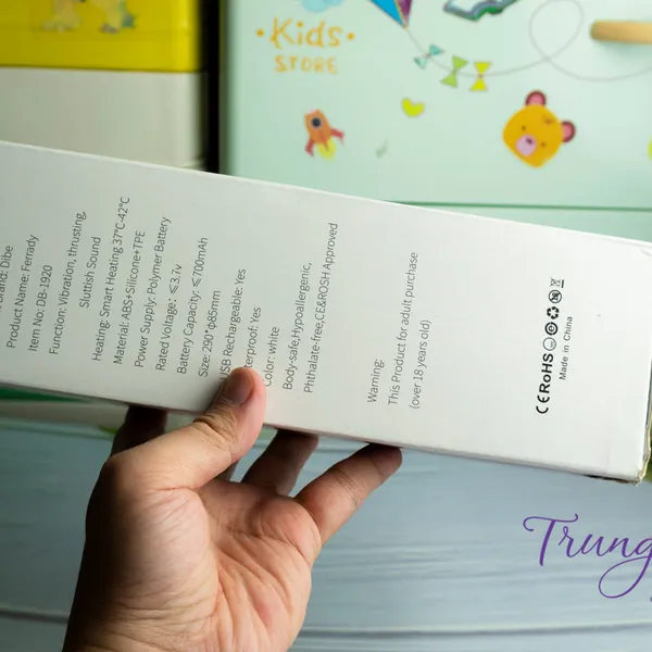 Máy tự động rung thụt có nhiệt Dibe Ferrady dành cho nam 