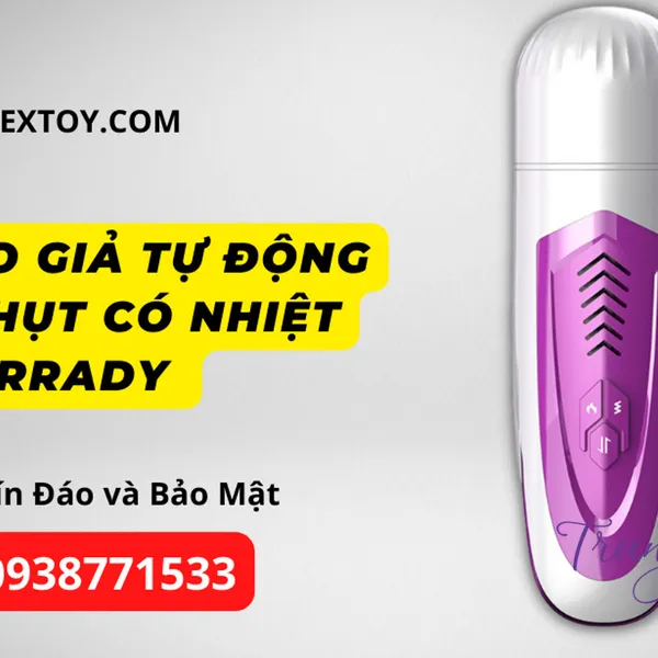 Máy tự động rung thụt có nhiệt Dibe Ferrady dành cho nam 