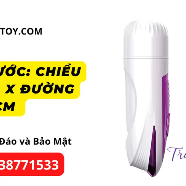 Máy tự động rung thụt có nhiệt Dibe Ferrady dành cho nam 
