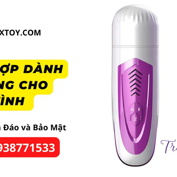 Máy tự động rung thụt có nhiệt Dibe Ferrady dành cho nam 