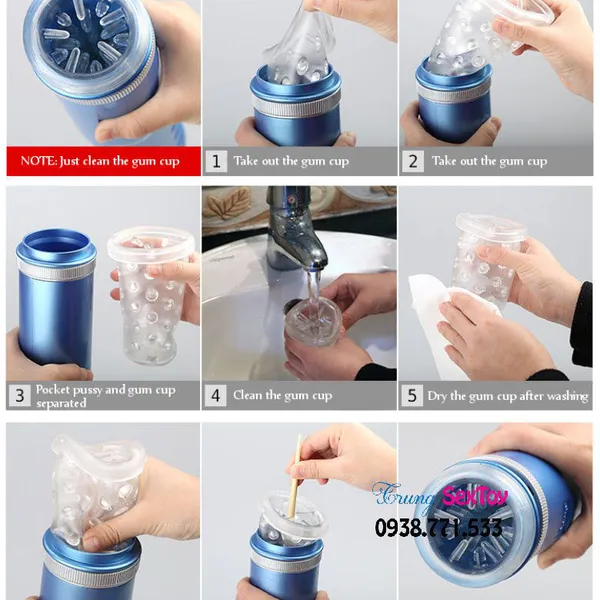 Máy thủ dâm rung thụt Leten thủ dâm cực khoái