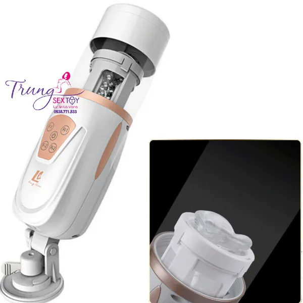 Máy Thủ Dâm Rung Thụt TeleScopic AirBag Người Bạn Tình Hoàn Hảo