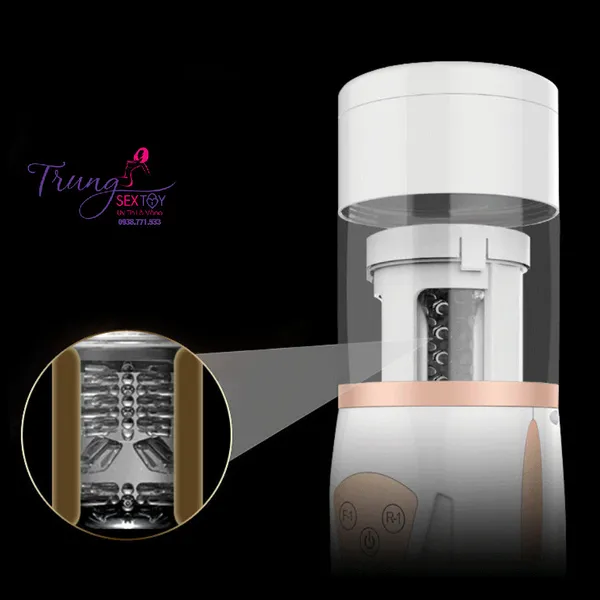 Máy Thủ Dâm Rung Thụt TeleScopic AirBag Người Bạn Tình Hoàn Hảo