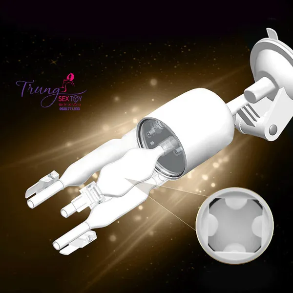 Máy Thủ Dâm Rung Thụt TeleScopic AirBag Người Bạn Tình Hoàn Hảo