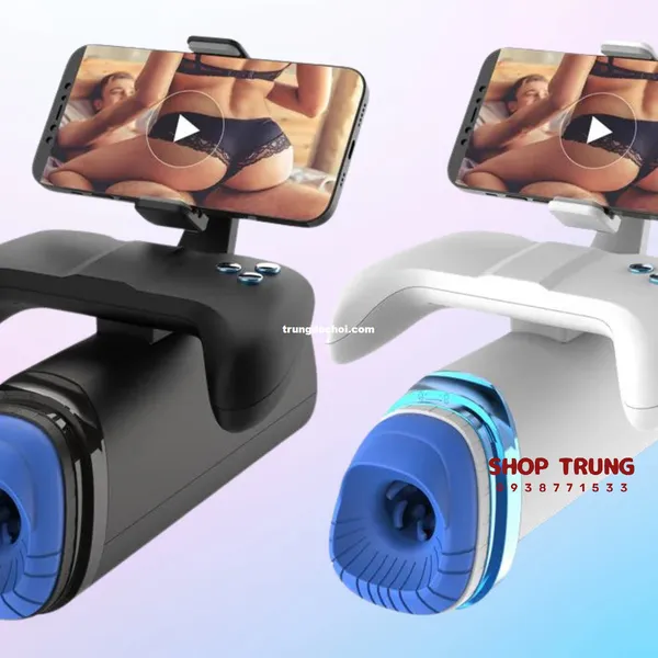Dụng Cụ Tự Sướng Máy Bay Tự Động Co Thắt và Rung Thụt
