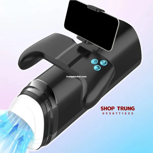 Dụng Cụ Tự Sướng Máy Bay Tự Động Co Thắt và Rung Thụt