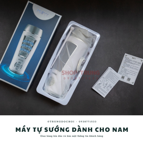 Máy Rung Thụt Tự Động Migyy 10 Chế Độ Thụt, 5 Rung Và Xoay 360° Trong Một Thiết Bị
