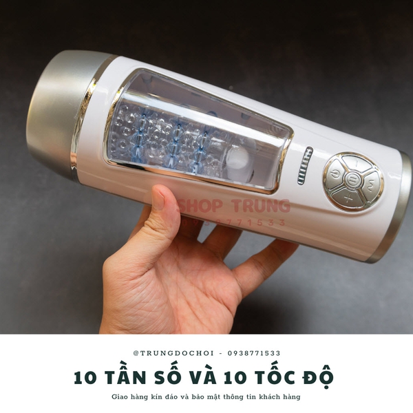 Máy Rung Thụt Tự Động Migyy 10 Chế Độ Thụt, 5 Rung Và Xoay 360° Trong Một Thiết Bị