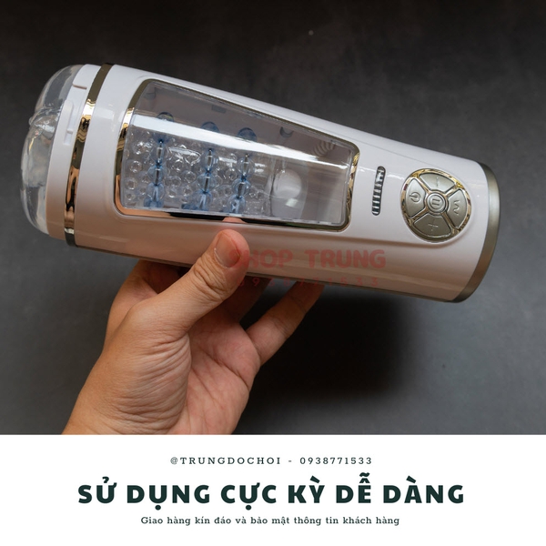 Máy Rung Thụt Tự Động Migyy 10 Chế Độ Thụt, 5 Rung Và Xoay 360° Trong Một Thiết Bị