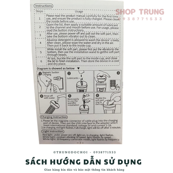 Máy Rung Thụt Tự Động Migyy 10 Chế Độ Thụt, 5 Rung Và Xoay 360° Trong Một Thiết Bị